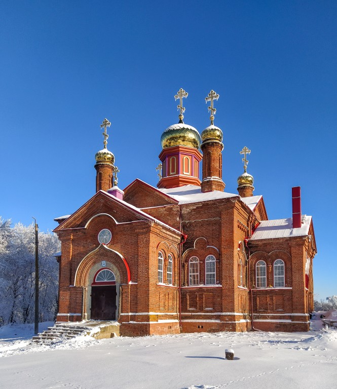 Егорьевское. Церковь Спаса Нерукотворного Образа. фасады