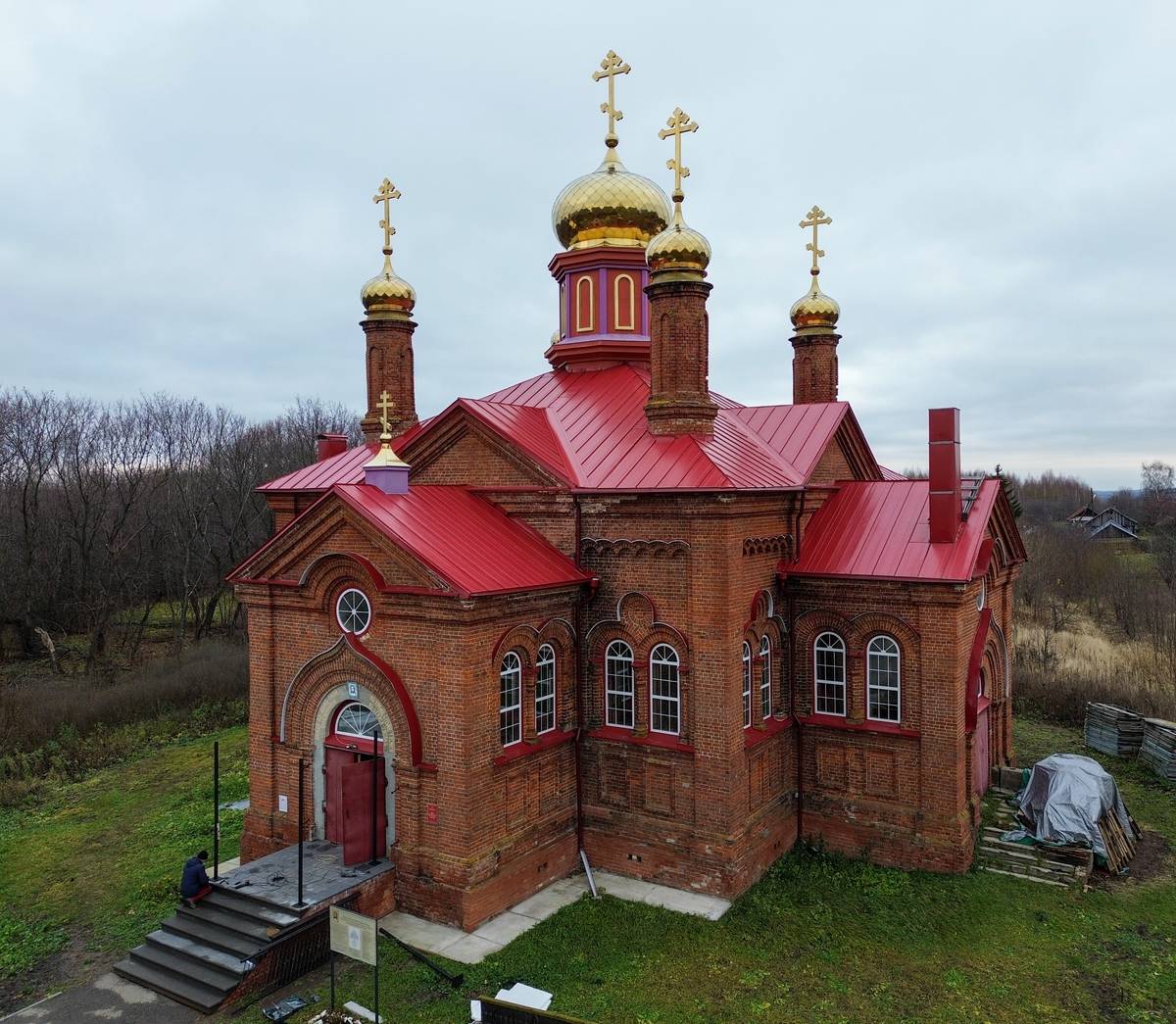 Церковь Спаса Нерукотворного Образа, Егорьевское (Княгининский район, Нижегородская область). фасады
