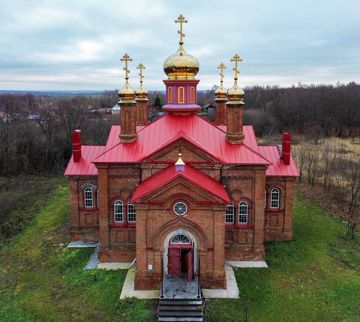 Церковь Спаса Нерукотворного Образа, Егорьевское (Княгининский район, Нижегородская область). фасады