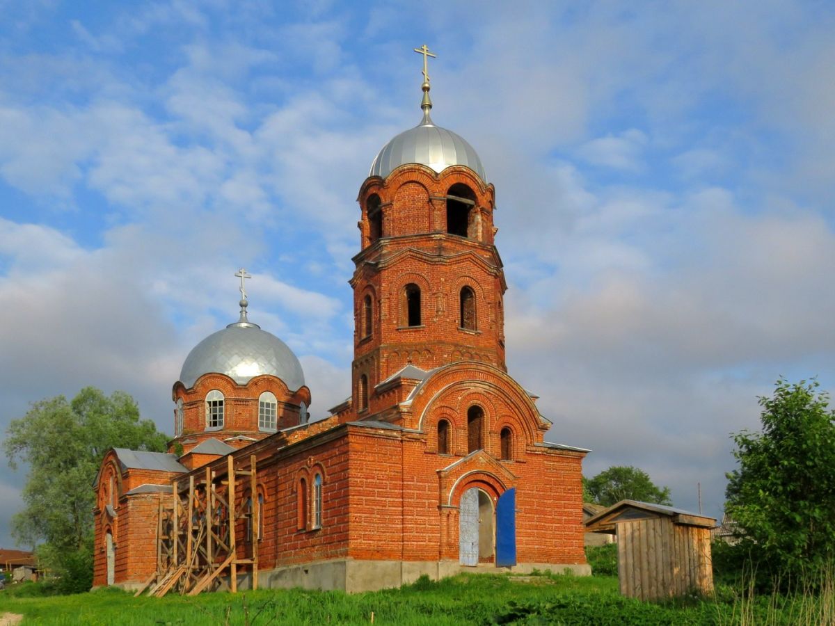 Церковь Николая Чудотворца, Белка (Княгининский район, Нижегородская область). фасады