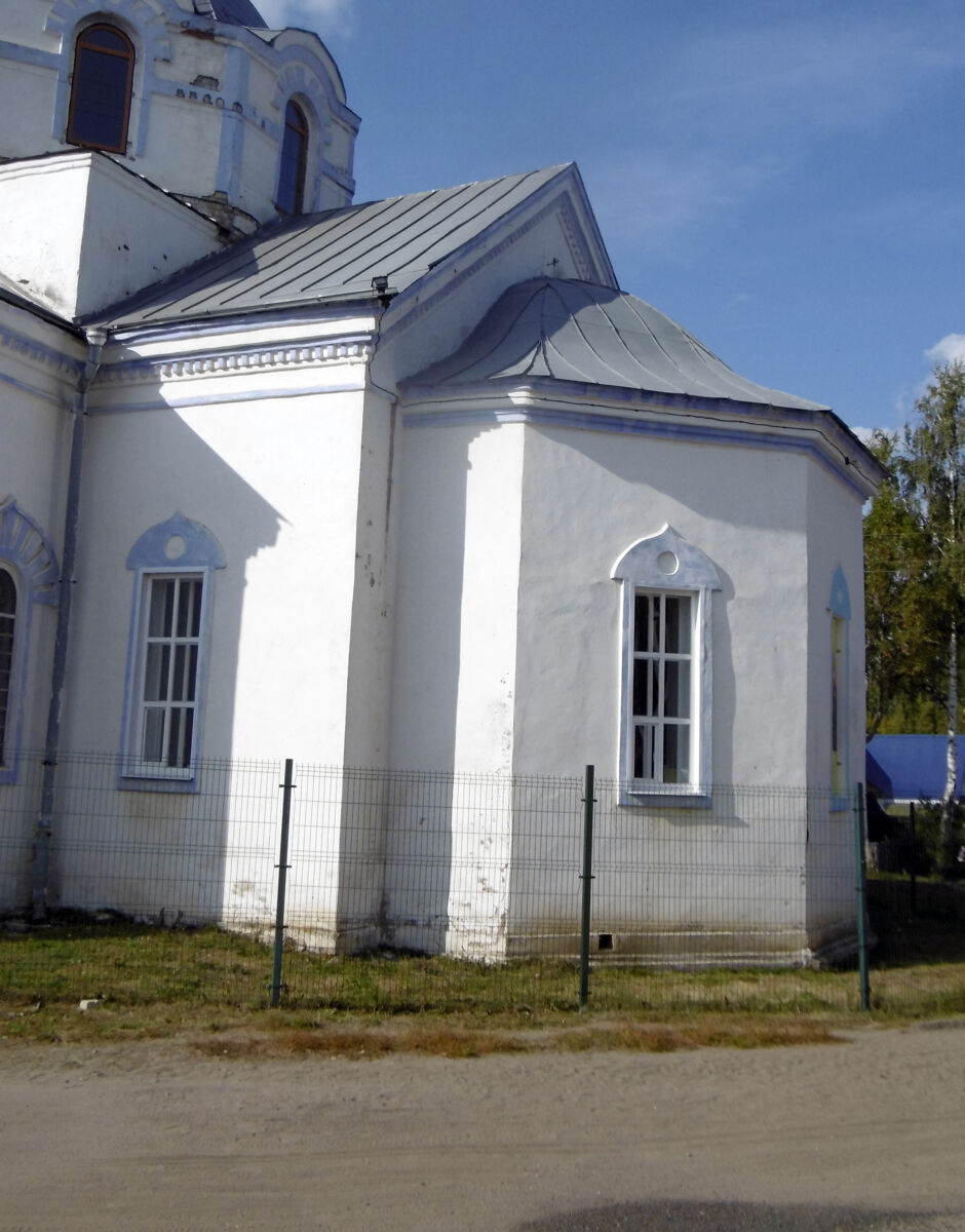 Церковь Успения Пресвятой Богородицы, Княгинино (Княгининский район, Нижегородская область). архитектурные детали,  Апсида церкви