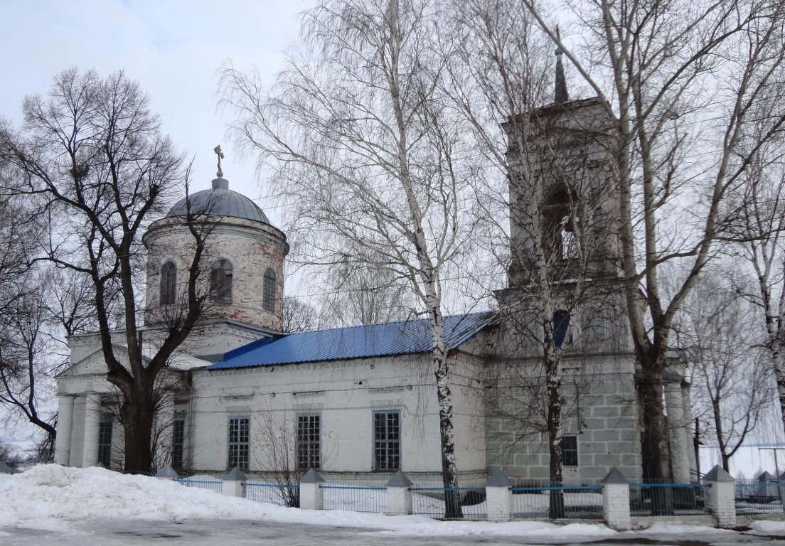 Рубское. Церковь Рождества Пресвятой Богородицы. фасады