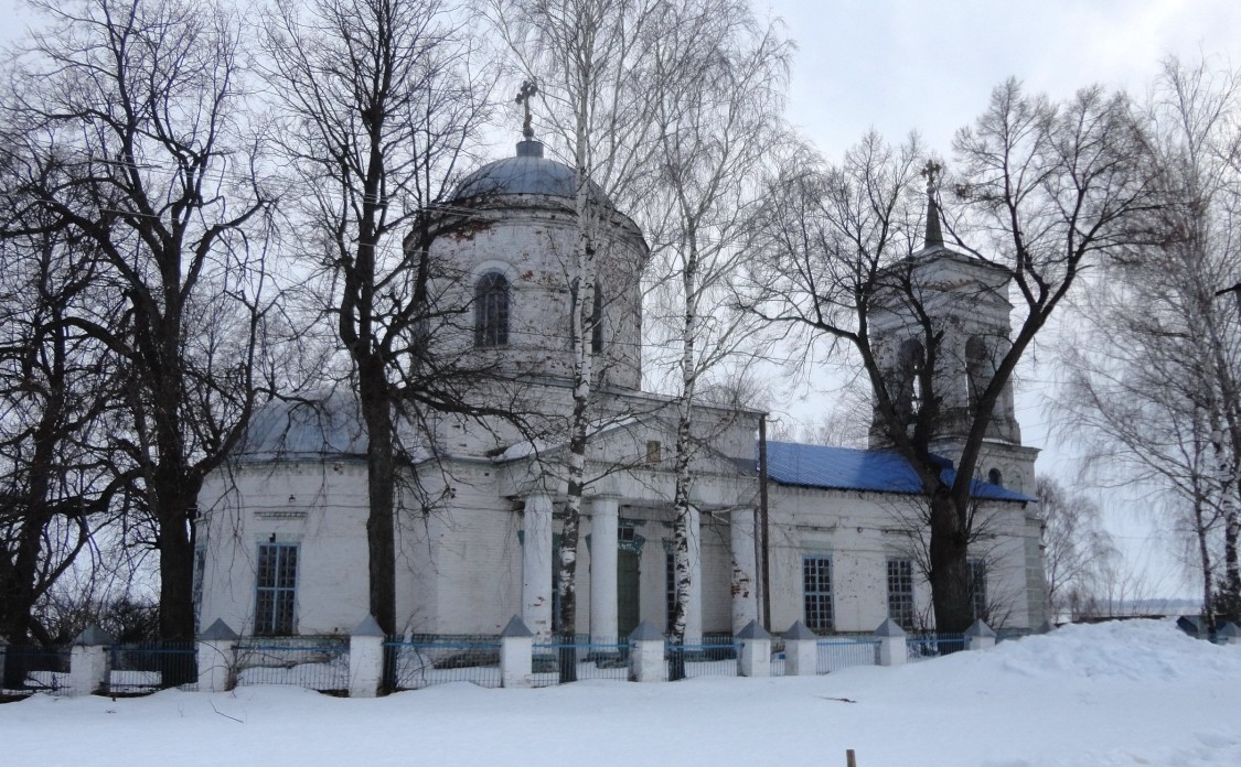 Церковь Рождества Пресвятой Богородицы, Рубское (Княгининский район, Нижегородская область). фасады