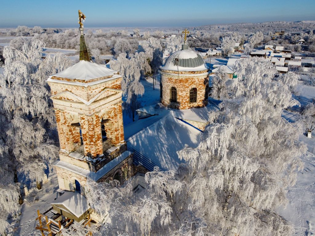 Церковь Рождества Пресвятой Богородицы, Рубское (Княгининский район, Нижегородская область). архитектурные детали