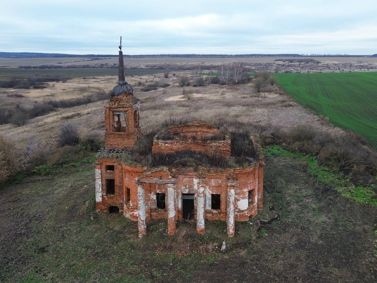 Церковь Казанской иконы Божией Матери, Нутренка (Княгининский район, Нижегородская область). фасады
