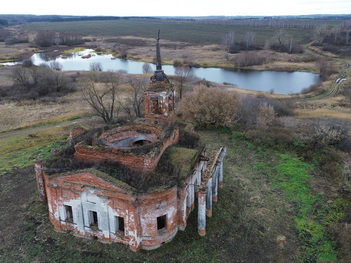 Церковь Казанской иконы Божией Матери, Нутренка (Княгининский район, Нижегородская область). фасады