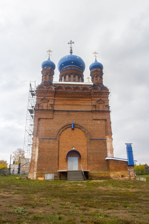 Церковь Владимирской иконы Божией Матери, Никольское (Лысковский район, Нижегородская область). фасады