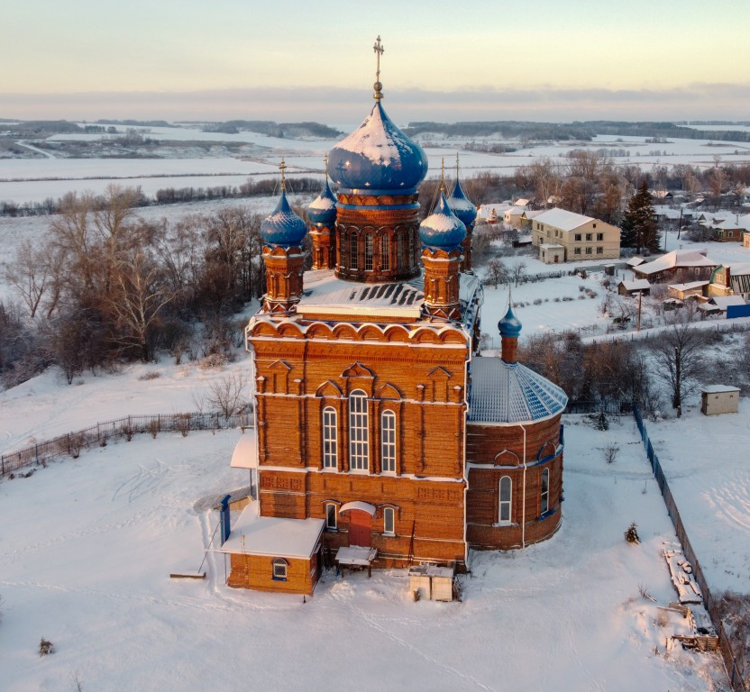 Никольское. Церковь Владимирской иконы Божией Матери. фасады