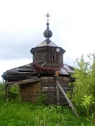 Часовня Рождества Пресвятой Богородицы ?, Часовня в д. Лесище. 2004.
<br>, Лесище, Сланцевский район, Ленинградская область