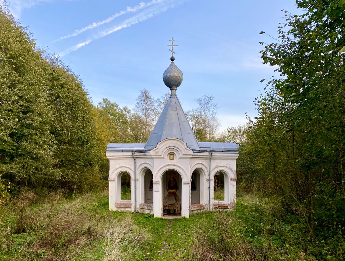 Часовня Параскевы Пятницы, Пенино (Сланцевский район, Ленинградская область). фасады, Вид с северо-запада