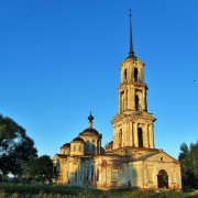 Церковь Спаса Преображения, вид с северо-запада<br>, Замытье, Рамешковский район, Тверская область