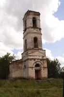 Церковь Троицы Живоначальной, Колокольня<br>, Каменка, Максатихинский район, Тверская область