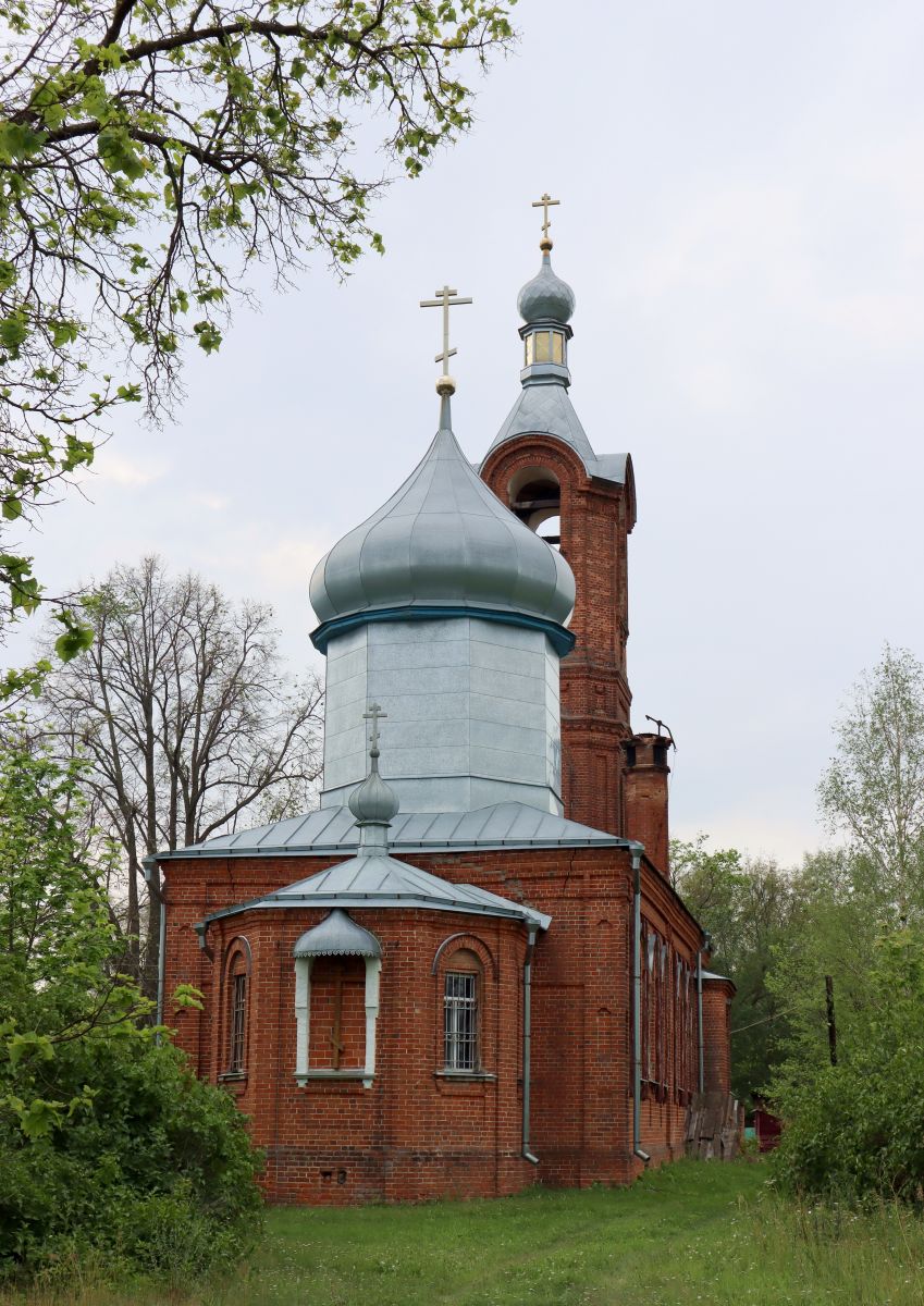 Церковь Покрова Пресвятой Богородицы, Селезнёво (Клепиковский район, Рязанская область). фасады, Вид с северо-востока