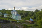 Рождества Пресвятой Богородицы Коренная пустынь. Церковь иконы Божией Матери "Живоносный Источник", Вид с реки Тускарь<br>, Свобода, Золотухинский район, Курская область
