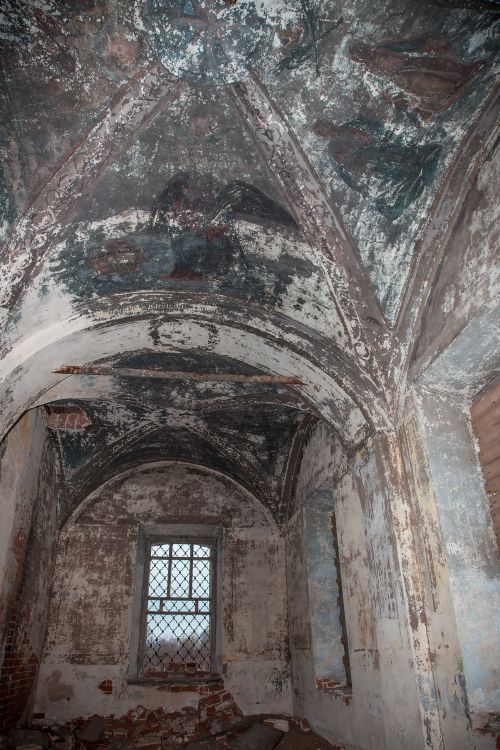 Церковь Николая Чудотворца, Семёно-Сарское (Комсомольский район, Ивановская область). интерьер и убранство