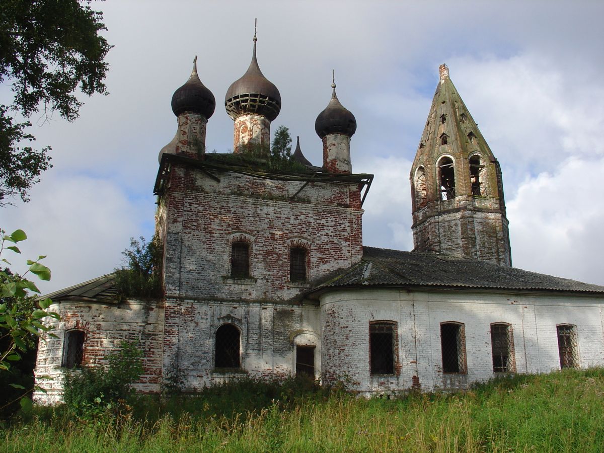 Церковь Николая Чудотворца, Семёно-Сарское (Комсомольский район, Ивановская область). фасады