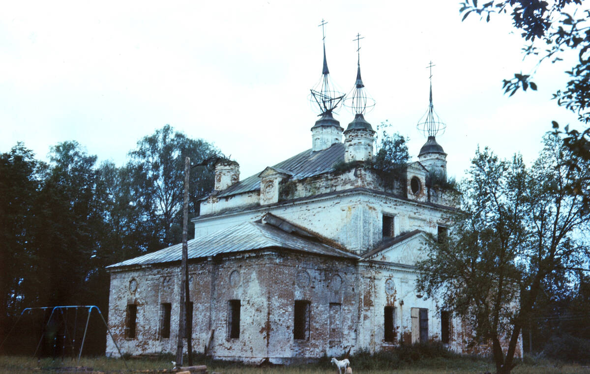 Церковь Казанской иконы Божией Матери, Тименка (Палехский район, Ивановская область). фасады