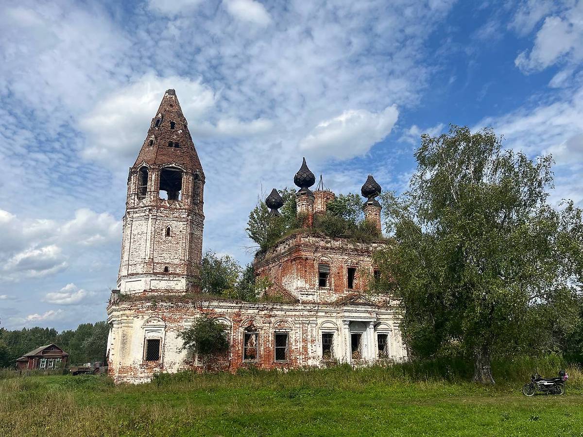 фасады. Церковь Чуда Михаила Архангела, Березники (Фурмановский район, Ивановская область)
