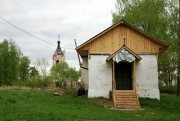 Храмовый комплекс. Церкви Вознесения Господня и Михаила Архангела, общий вид с запада<br>, Смолино, Ковровский район и г. Ковров, Владимирская область