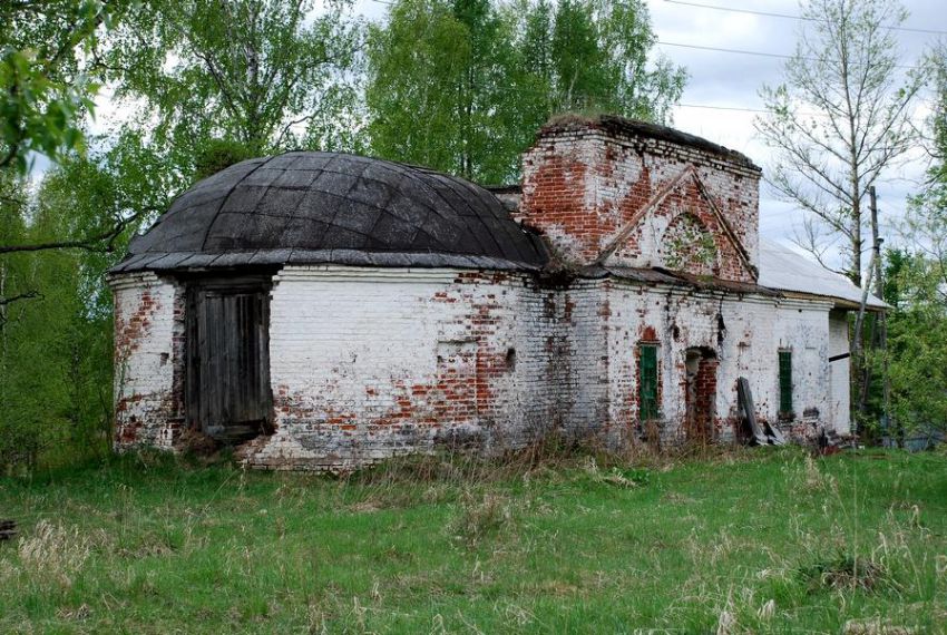 Церковь Вознесения Господня, Смолино (Ковровский район и г. Ковров, Владимирская область). фасады, северо-восточный фасад