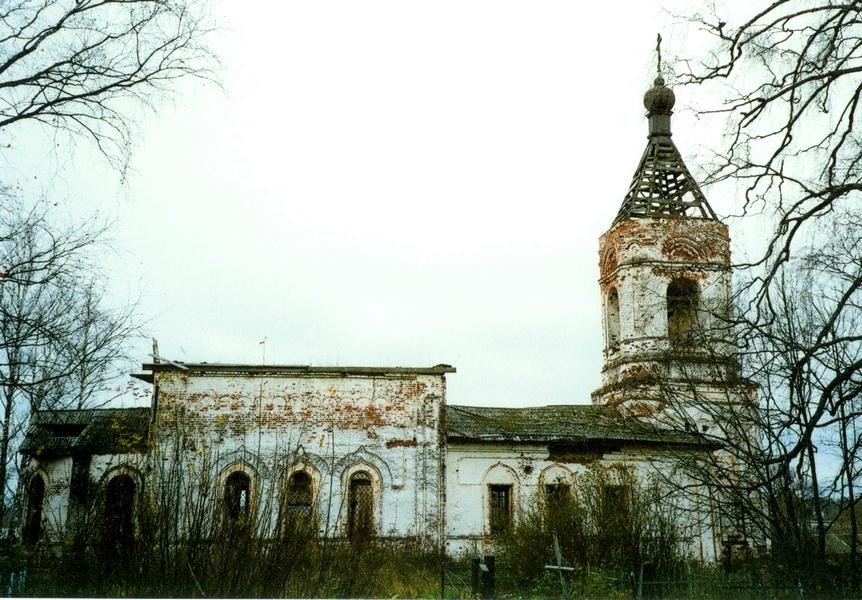 Смолино. Церковь Михаила Архангела. фасады, северный фасад