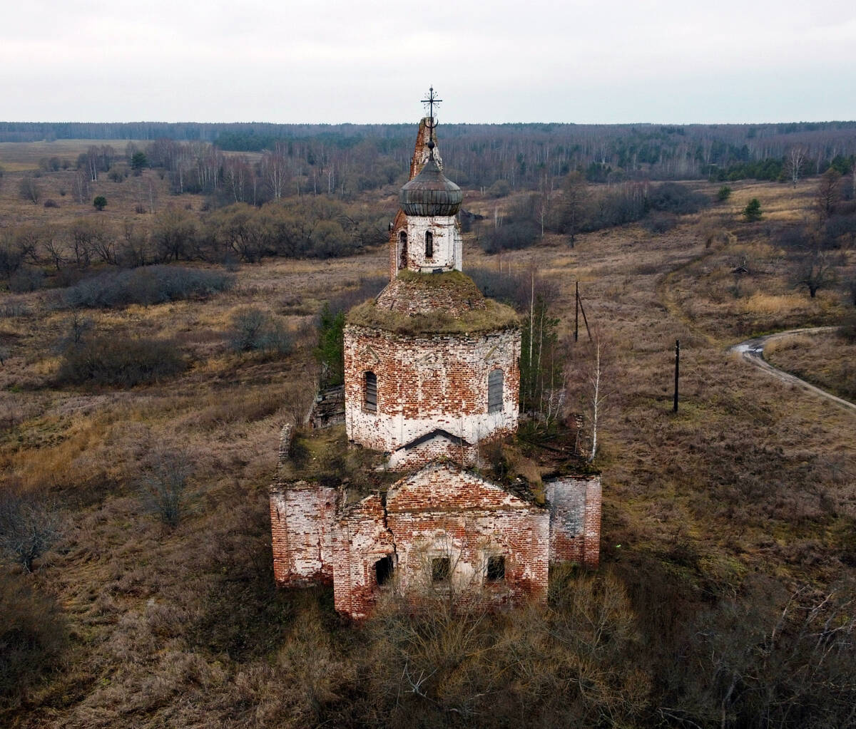 Церковь Николая Чудотворца, Милиново (Ковровский район и г. Ковров, Владимирская область). фасады