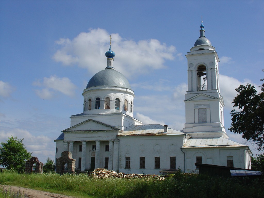 Церковь Воскресения Христова, Картмазово (Судогодский район, Владимирская область). фасады