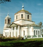 Церковь Троицы Живоначальной, юго-восточный фасад<br>, Заястребье, Судогодский район, Владимирская область