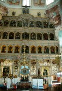 Церковь Троицы Живоначальной, главный иконостас<br>, Заястребье, Судогодский район, Владимирская область