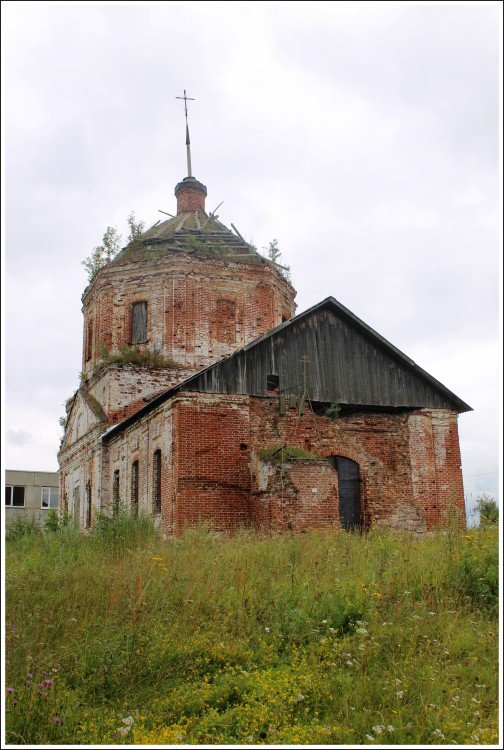 Мирславль. Церковь Николая Чудотворца (Иверская). фасады