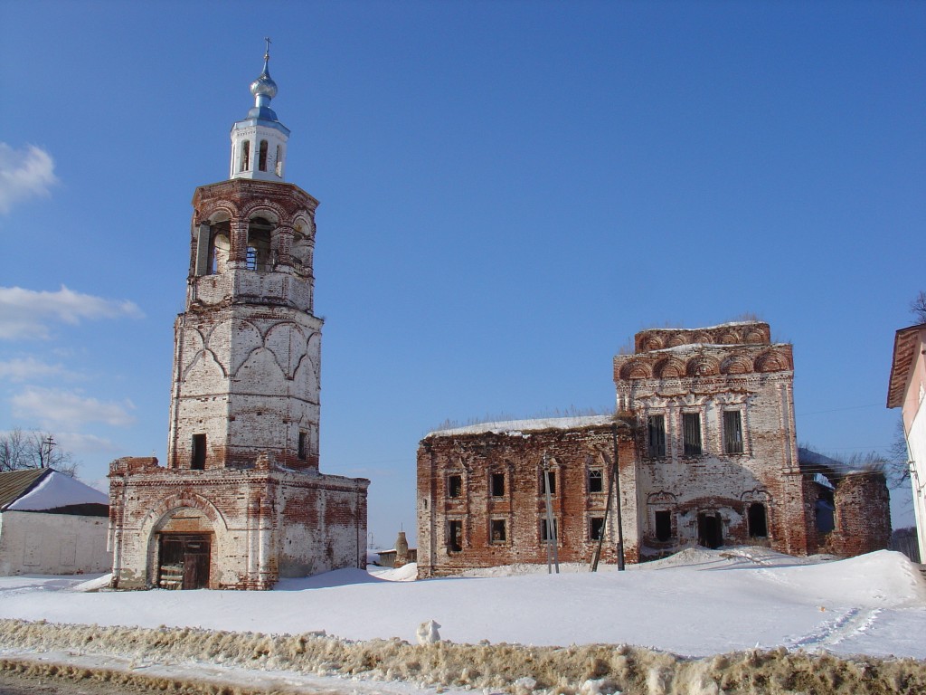 Церковь Воскресения Христова, Воскресенское (Лежневский район, Ивановская область). фасады