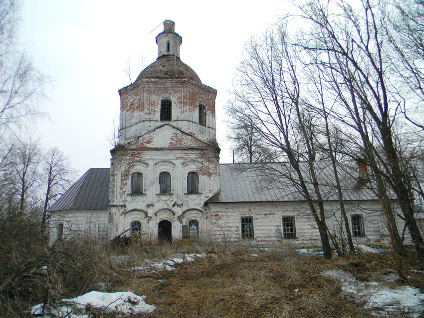 Лучкино. Церковь Михаила Архангела. фасады