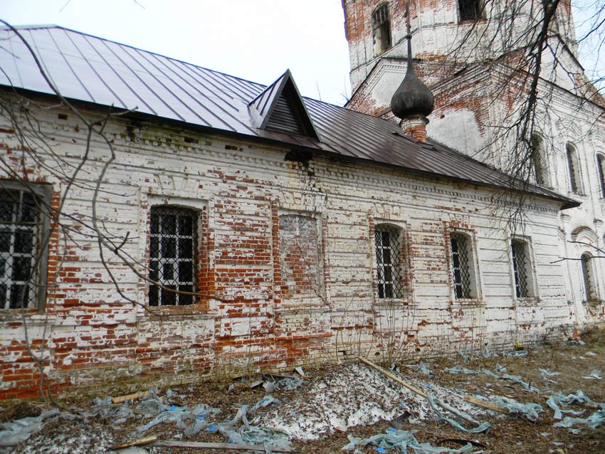Церковь Михаила Архангела, Лучкино (Южский район, Ивановская область). архитектурные детали