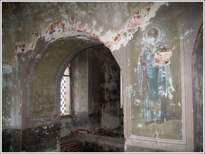 Церковь Тихвинской иконы Божией Матери, Светиково (Комсомольский район, Ивановская область). интерьер и убранство