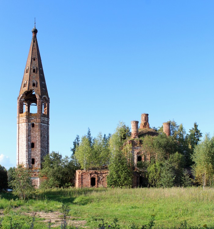 Сотницы. Церковь Успения Пресвятой Богородицы. фасады