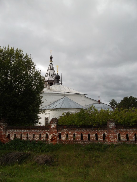 Филяндино. Церковь Николая Чудотворца. фасады, Общий вид с востока