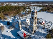 Храмовый комплекс. Церкви Димитрия Солунского и Митрофана Воронежского, , Погост Дмитрия Солунского, Ильинский район, Ивановская область