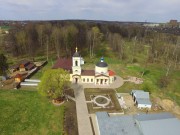 Церковь Покрова Пресвятой Богородицы (Всех Святых) на Кокуевском кладбище, Вид с юга, фото с квадрокоптера<br>, Сергиев Посад, Сергиево-Посадский городской округ, Московская область