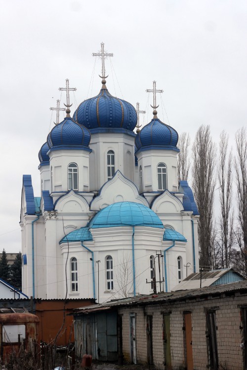 Панино. Церковь Казанской иконы Божией Матери. общий вид в ландшафте