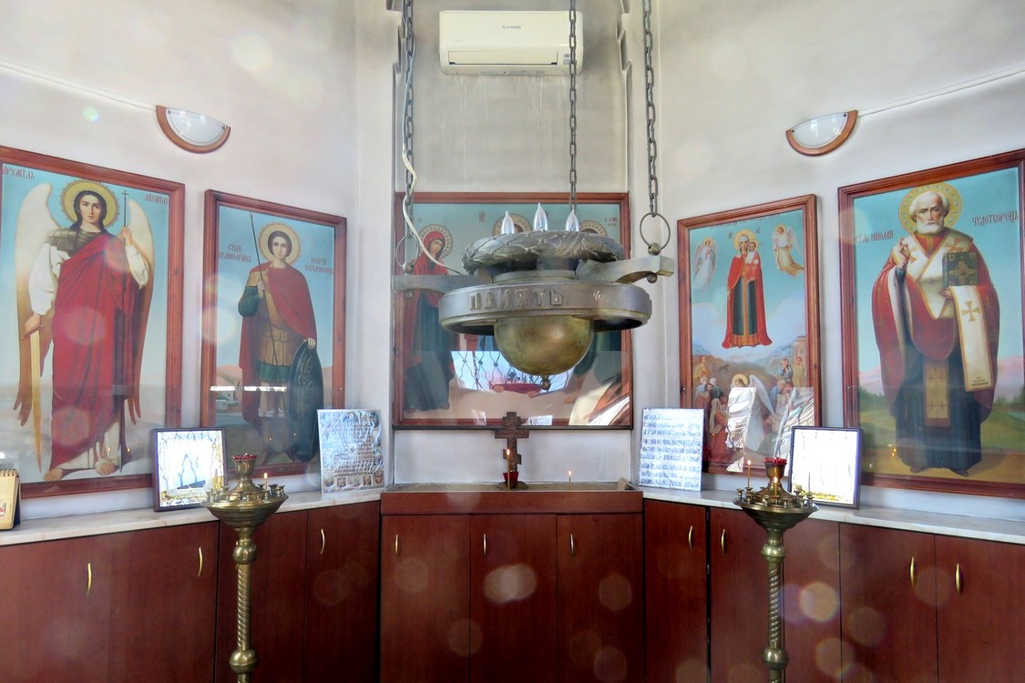 Часовня Всех Святых, Люберцы (Люберецкий городской округ, гг. Лыткарино, Котельники, Московская область). интерьер и убранство