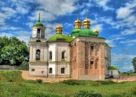 Киев. Успенская Киево-Печерская лавра. Церковь Спаса Преображения на Берестове