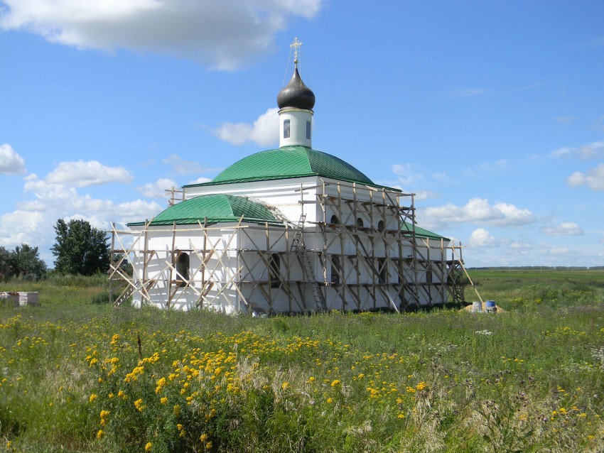 Церковь Покрова Пресвятой Богородицы, Давыдовское Малое (Гаврилово-Посадский район, Ивановская область). документальные фотографии