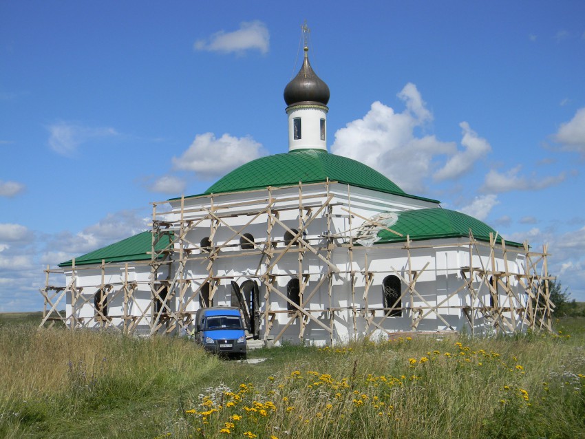 Церковь Покрова Пресвятой Богородицы, Давыдовское Малое (Гаврилово-Посадский район, Ивановская область). документальные фотографии