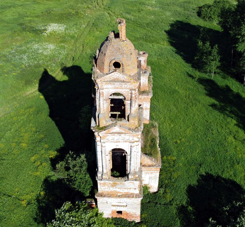 Церковь Николая Чудотворца, Океевское, урочище (Фурмановский район, Ивановская область). фасады
