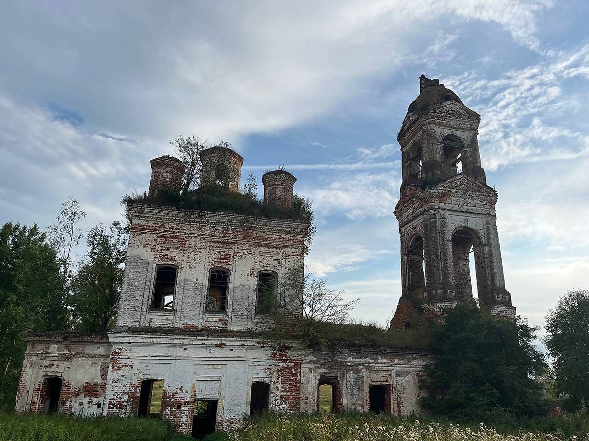 фасады. Церковь Николая Чудотворца, Океевское, урочище (Фурмановский район, Ивановская область)