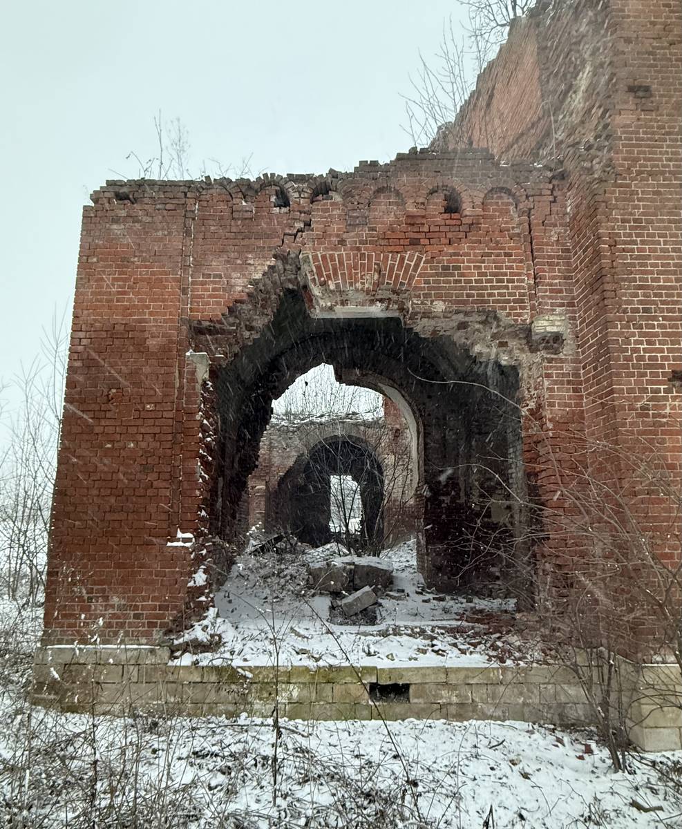 Церковь Иоанна Богослова, Богословское (Ясногорский район, Тульская область). фасады, Вид на алтарь с севера