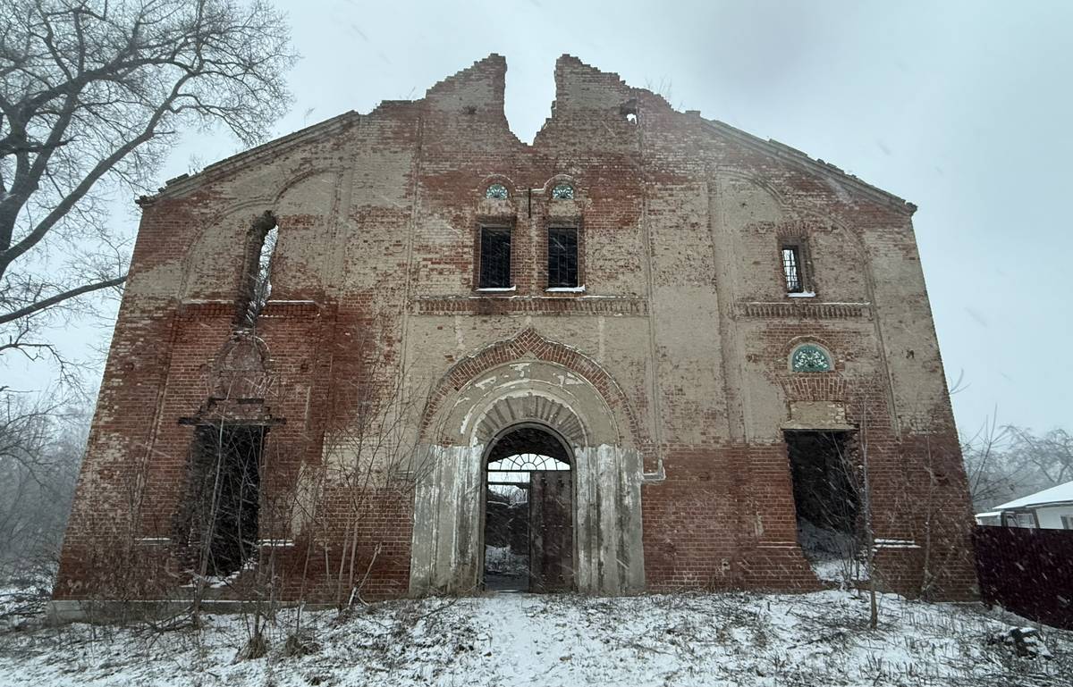Церковь Иоанна Богослова, Богословское (Ясногорский район, Тульская область). фасады, Вид с запада