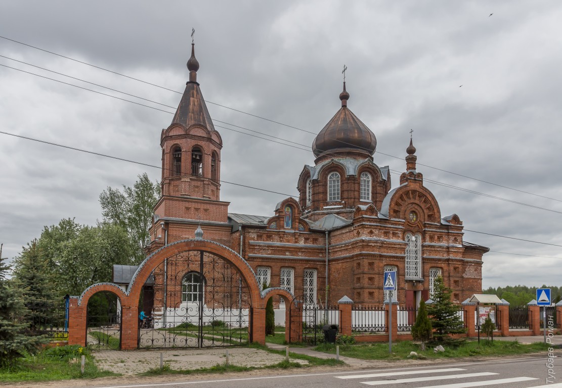 Ивановское. Церковь Иоанна Предтечи. фасады, Вид с юго-запада