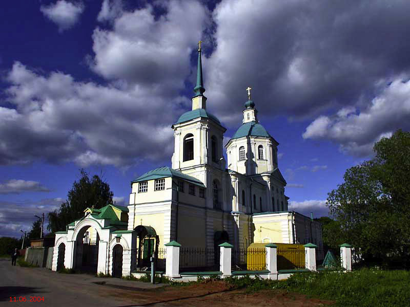 Лобня. Церковь Спаса Нерукотворного Образа в Киове. фасады