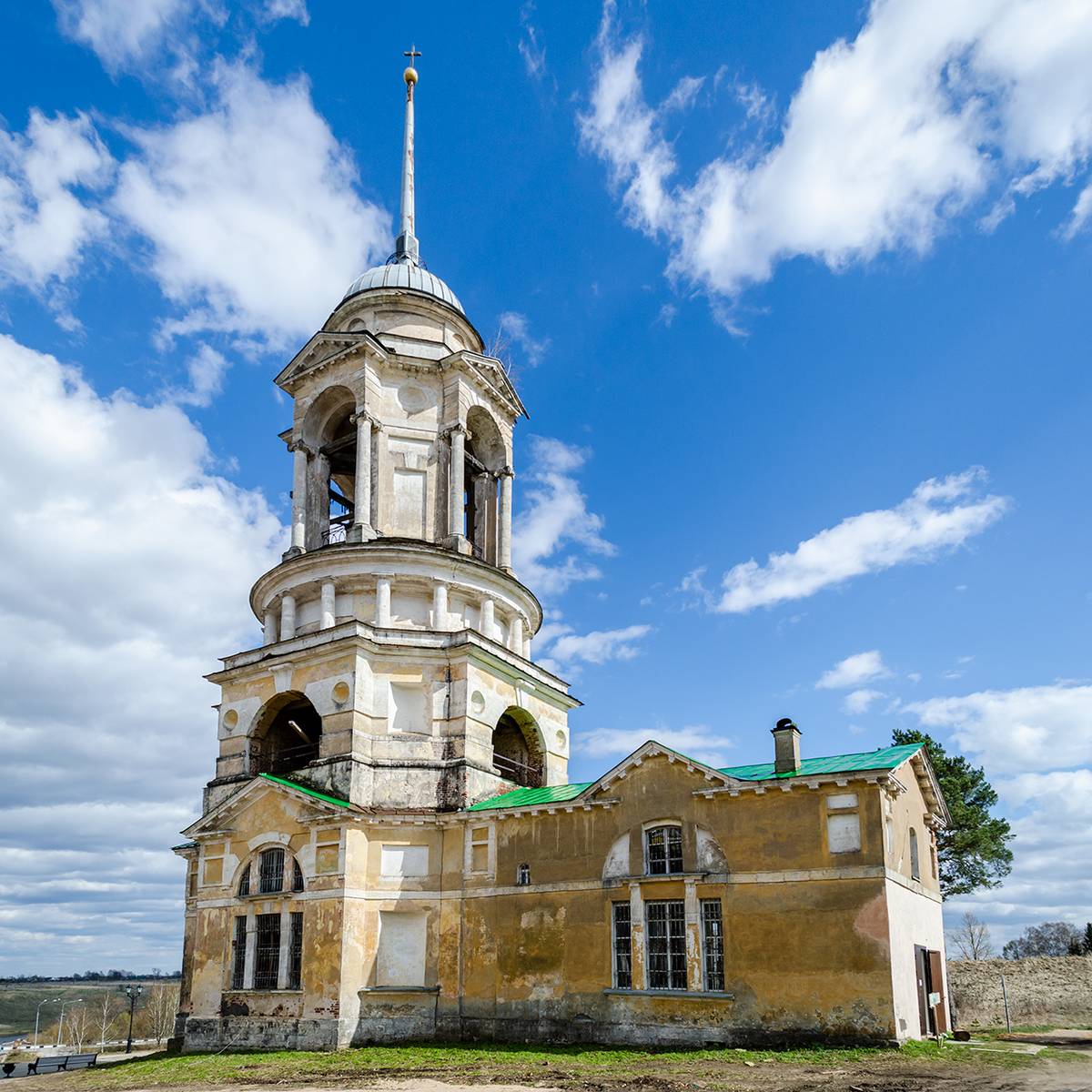 Церковь Спаса Нерукотворного Образа, Старица (Старицкий район, Тверская область). фасады